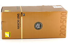 Objektiv Nikon Zoom-Nikkor AF-S 200-500 mm 1:5,6 E ED VR, NEU + OVP