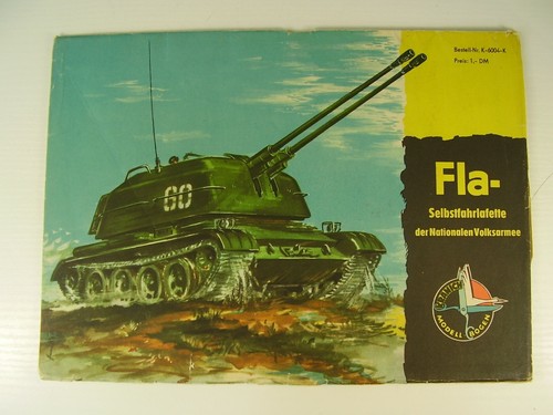 Ddr modell bogen - -, fla