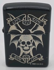 Zippo  "Live To Ride, Ride To