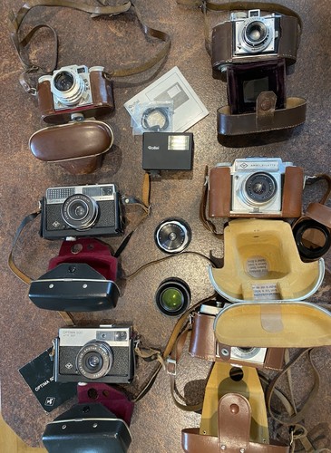Analog foto kameras vintage - analog,