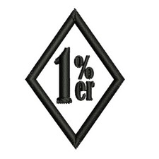 Raute 1% div Größen Outlaw