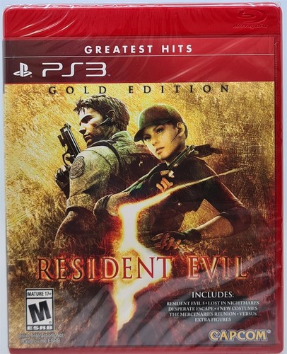 Resident evil gold - gold, edition