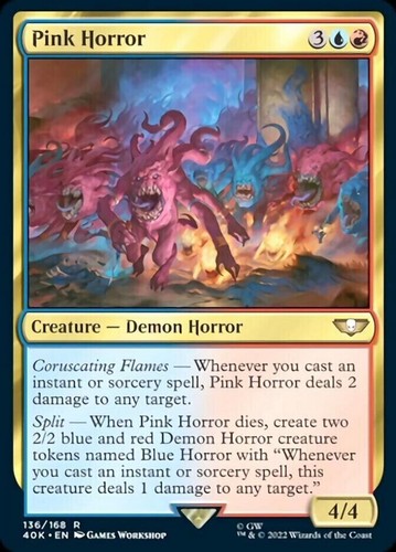 Pink horror warhammer - pink,