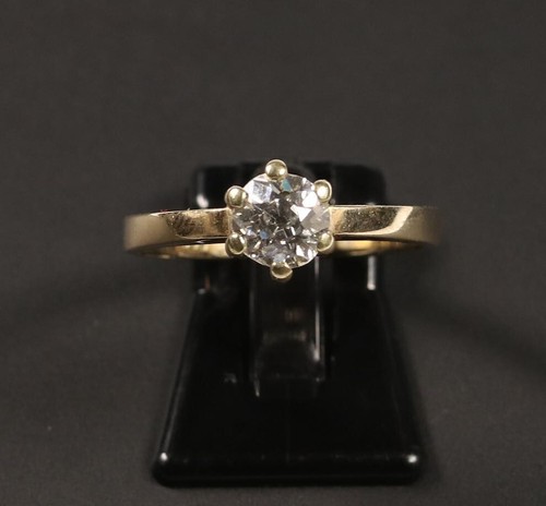 Schöner 585er gelbgold ring - gelbgold,