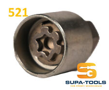 VW Felgenschloss 521 Code A Schlüssel Nuss Wheel Lock Key Original OEM