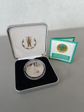 Kasachstan 500 Tenge 2001 "10 Jahre Unabhängigkeit" PP Silber Sehr selten!