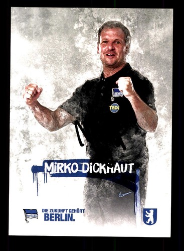 Mirko dickhaut autogrammkarte - dickhaut,