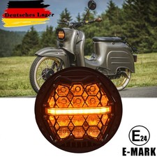 E24 5,75 Zoll LED Scheinwerfer Für Simson S51 S50 Schwalbe STAR KR51/2 Sperber