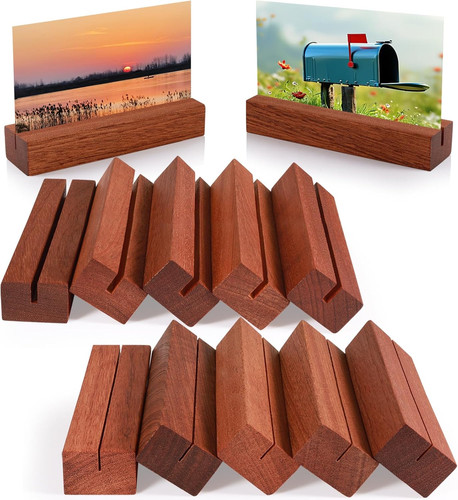 Holz kartenhalter set für - holz,