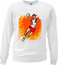 Sweatshirt Sweater Handball Fussball Volleyball Basketball Sport Motiv Nr. 4782