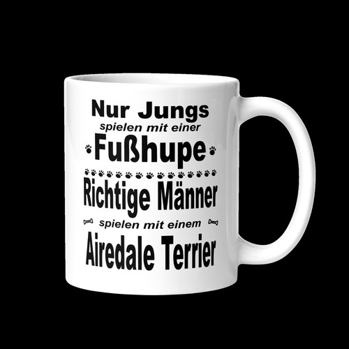 Airedale terrier tasse - airedale,