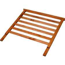 Dobar Rankgitter-Aufsatz für Hochbeet Kubus 2.0 Rankhilfe für Pflanzkästen braun