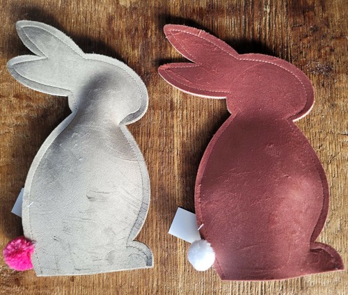 Hasen velour osterhasen - x,