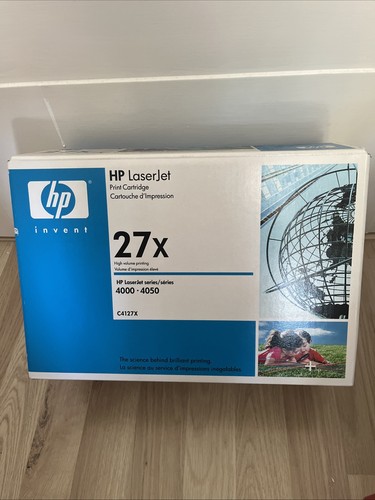 Toner c4127x 27x black - hp,