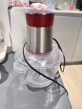 2L Elektrischer Fleischwolf Mixer Lebensmittel Gemüse Maschine Zerkleinerer Fleischwolf Haushalt 