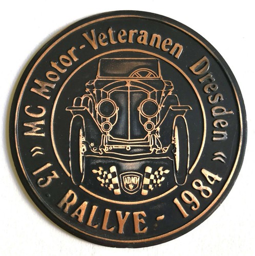 Plakette motor veteranen - plakette, mc