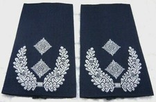 Aufschiebeschlaufen Luftwaffe Oberstleutnant weiß/blau Bw Dienstgradabzeichen