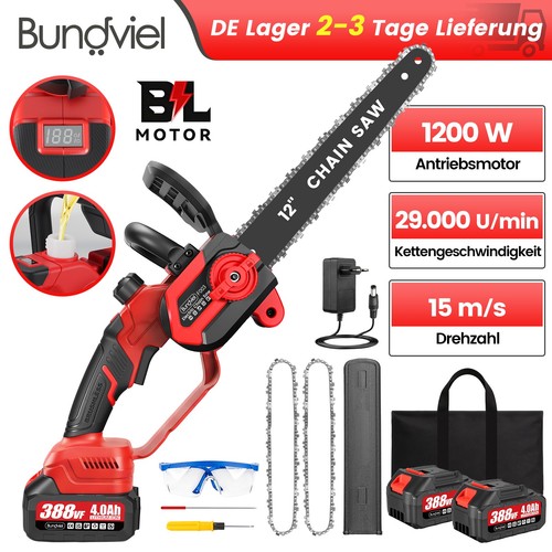 Akku kettensäge zoll 21v - kettensäge,