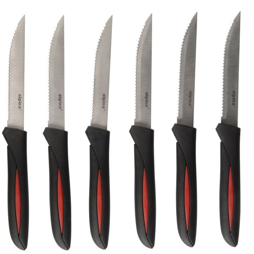 6er messer set - messer, alpina