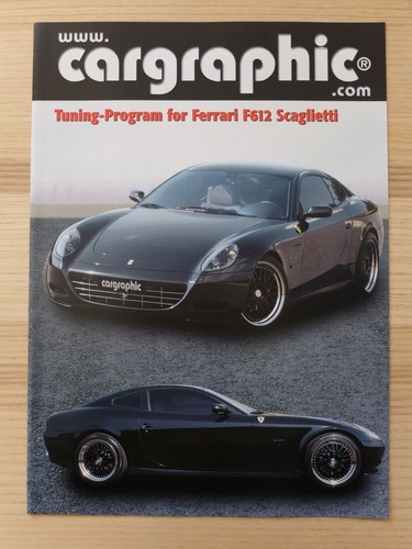 Cargraphic ferrari f612 - cargraphic,