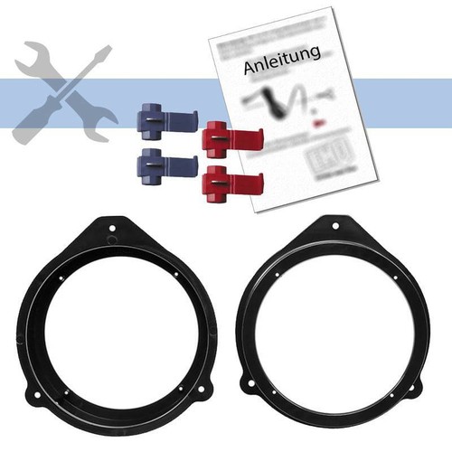 Einbauset 5cm lautsprecher - einbauset, 16,5cm