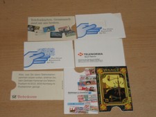 7 Telefonkarten Schutzhüllen