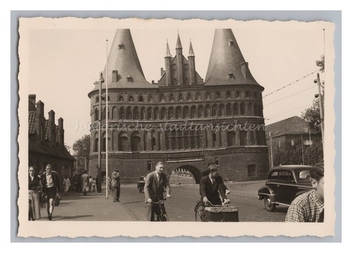 Lübeck holstentor 1953 - holstentor,