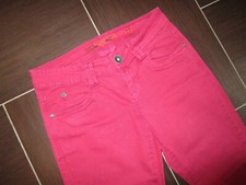 NEUw.!!! »QS by s.Oliver Jeans-Hose Catie Low Tube f. Damen, rot-pink, W36/L32«
