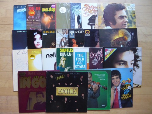 Schallplatten sammlung - 25,