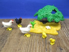 Hühner Küken Eier Busch Stroh Tiere Country Bauernhof Playmobil G505