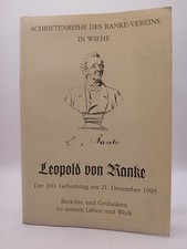 Leopold von Ranke : der 200. Geburtstag am 21. Dezember 1995 ; Berichte und Geda