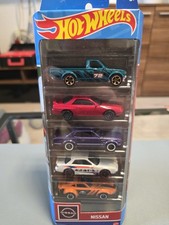 Hot Wheels Nissan 5er Pack