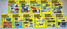 MODELLAUTO 11 HEFTE  NR. 1 BIS 5 UND 7 BIS 12  MODELL MAGAZIN 2000 NEUWERTIG