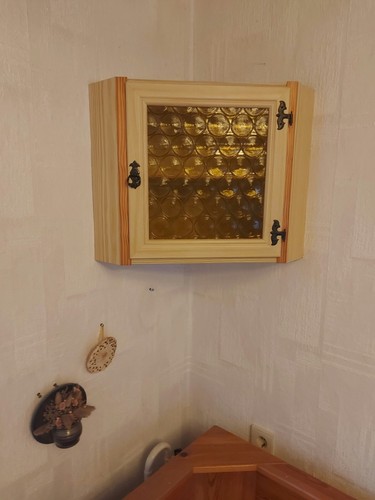 Eckhängeschrank kiefer - eckhängeschrank,