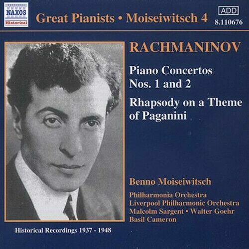 Great pianists moiseiwitch - great,