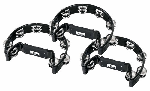 Schellen hand tambourin - 3x,