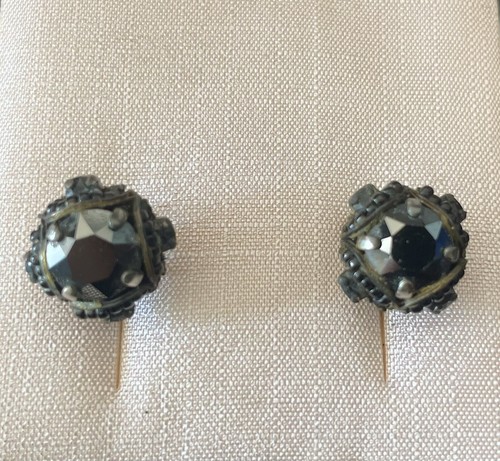 Ohrstecker konplott schwarz - ohrstecker,