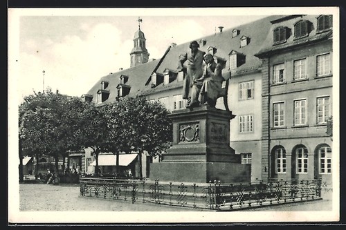 Ansichtskarte hanau main - ansichtskarte, /main