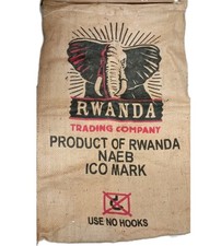 Kaffeesack Elefant Rwanda Afrika Jutesack
