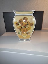 GÖBEL Goebel Artis Orbis Porzellan Vase. V. VAN GOGH Les tournesols