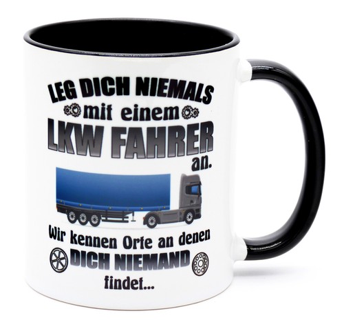 Lkw fahrer tasse - lkw,