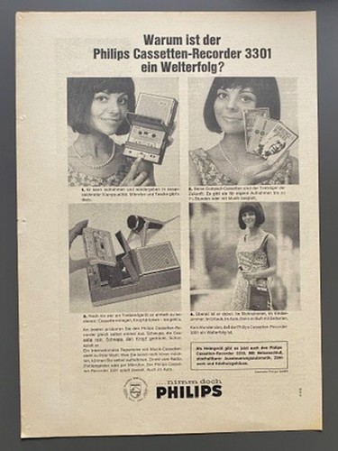 Philips cassetten recorder - philips,