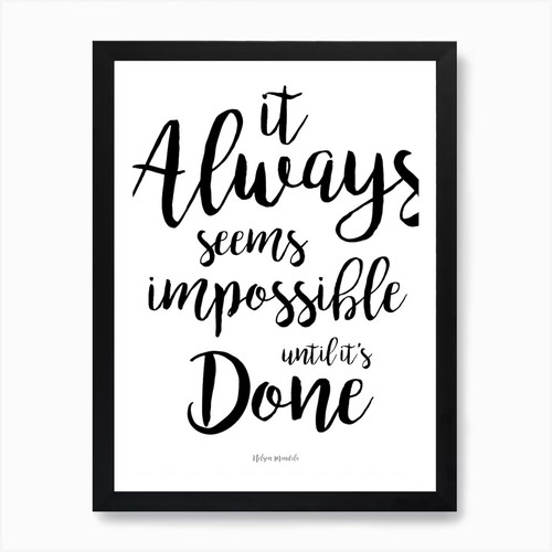 Motivation zitat kunstdruck - 06,