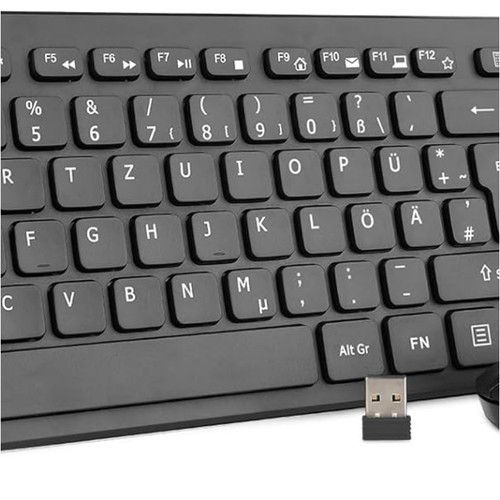 Rii funktastatur maus set - funktastatur,