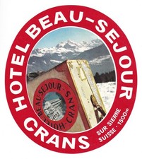x4186 Hotel Beau-Sejour CRANS