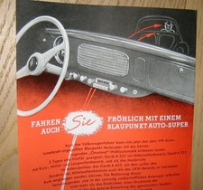 VW Käfer Ovali Radio folder