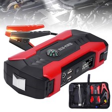 800A 12V Auto Starthilfe Jump Starter KFZ Ladegerät Booster Power-Bank