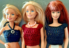 Barbie kurze Pullover  3er Set