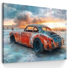 Leinwand Bild Rostiger