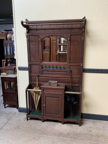 Antike jugendstil garderobe - antike,